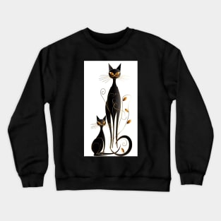 Golden Whiskers Crewneck Sweatshirt